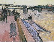 Vincent Van Gogh The Bridge of Triquetaille France oil painting artist